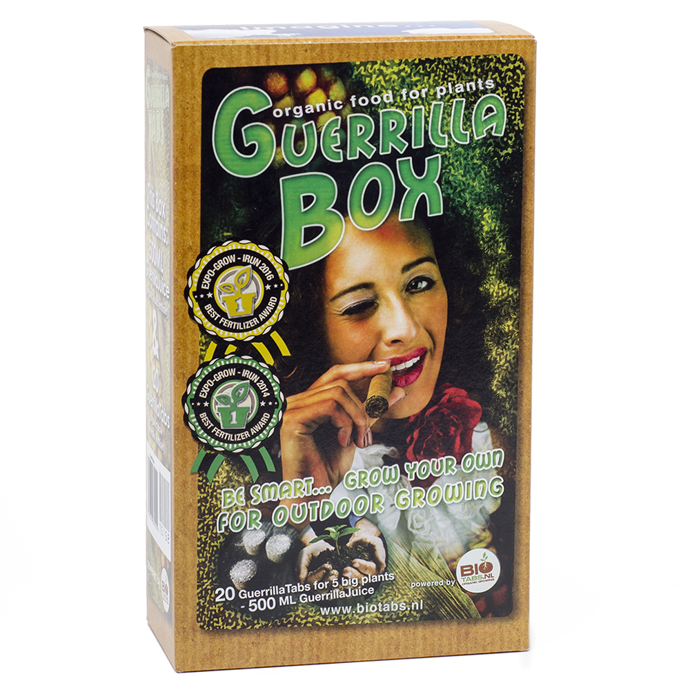 Kit Guerrilla Box de fertilizantes 100% orgánicos | BioTabs