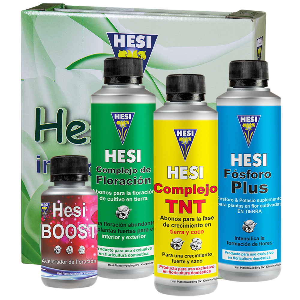 Hesi Pack fertilizantes para exterior e interior | HESI
