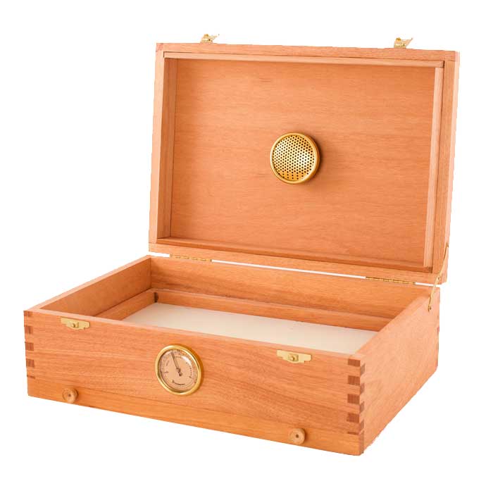 ropa Independencia saber 00 Box Mediana caja en madera de cedro para conservación, curado y  transporte | 00 Box | Saltón Verde