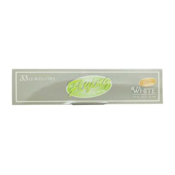 Flying Papers White King Size Slim 01