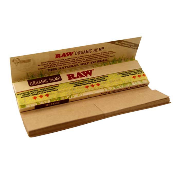 Wide Tips Organic Raw  Filtros Perforados para Papel King Size