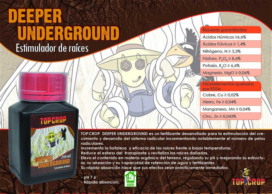 Deeper Underground estimulador orgánico raíces
