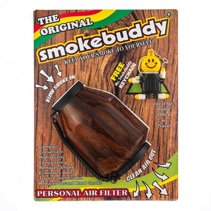 el color puede ser recogido varían al azar El Filtro de aire Smoke Buddy personal Original 