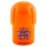 Grinder-Contenedor-Lion-Rolling-Circus-Naranja-01