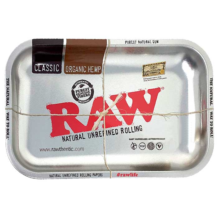 Bandeja RAW Metálica Mediana para fumador 27.5x33cm | RAW | Saltón Verde
