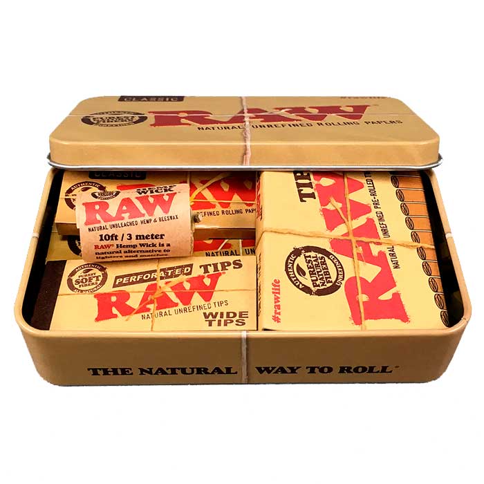 RAW Starter Box kit completo para fumadores, RAW