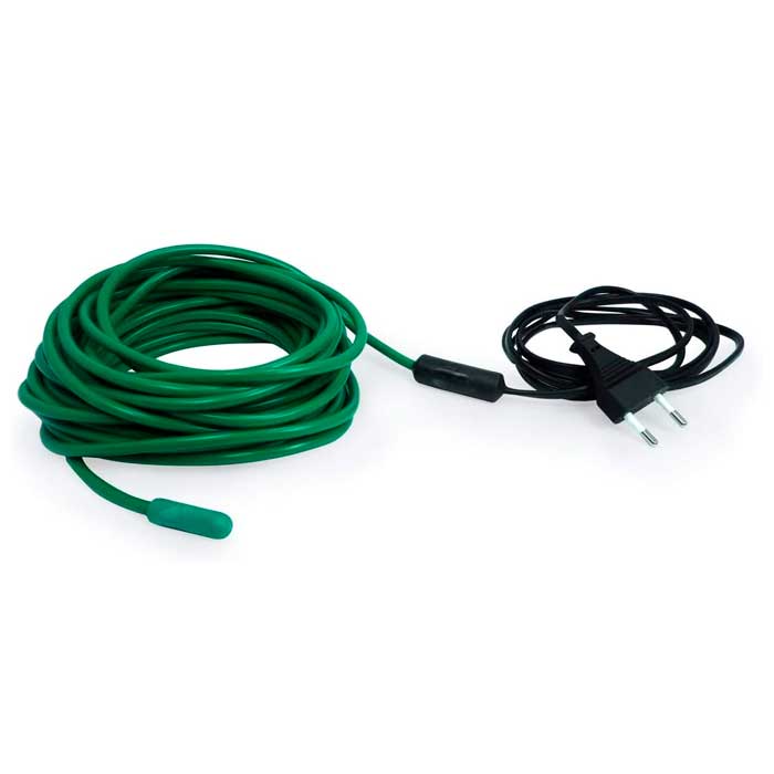 Cable calentador para y cultivo 60W (10m) | Neptune Hydroponics Verde