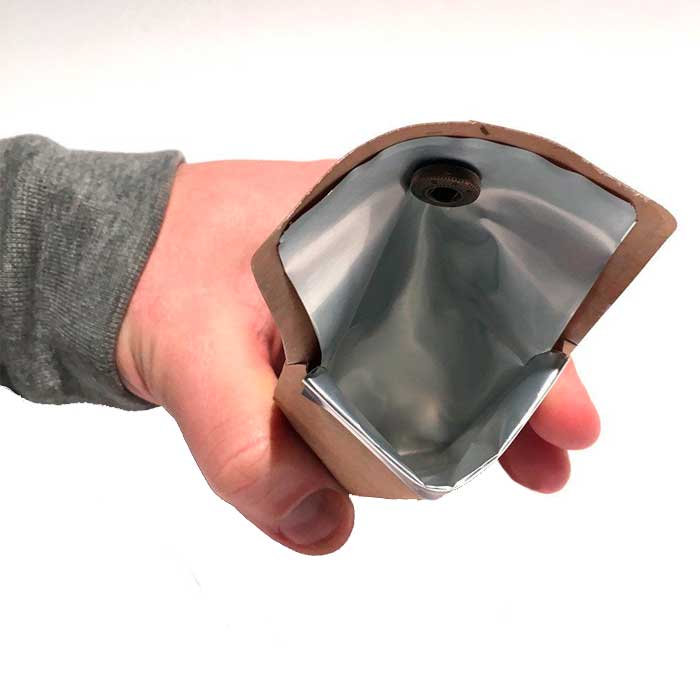 Raw Pocket Asstray cenicero portátil 7,5x8,5cm | RAW | Saltón Verde