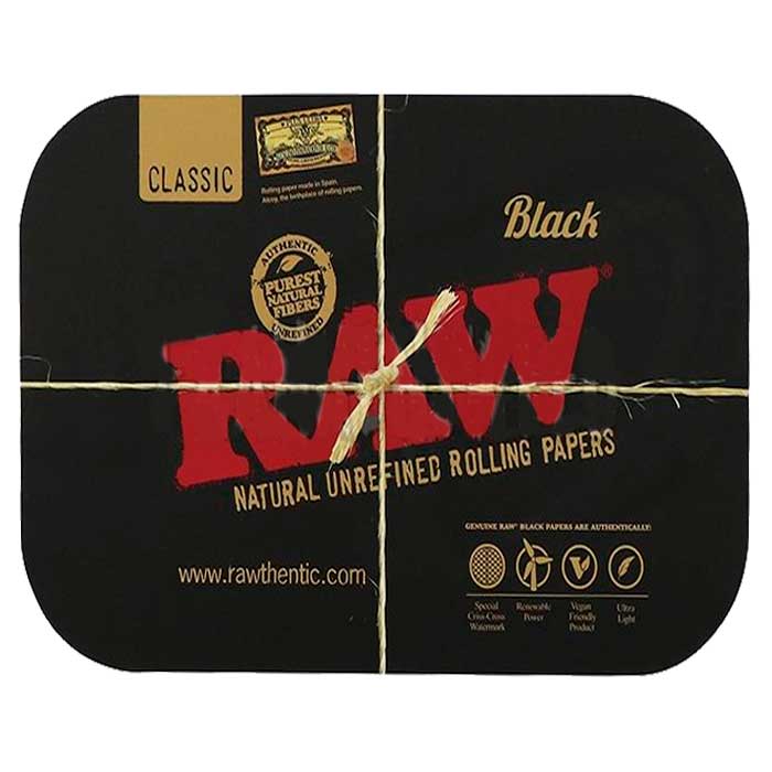 Bandeja RAW Black Mediana para fumador 27.5x33cm, RAW