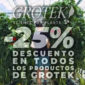 Video promocionando los descuentos de la marca de fertilizantes Grotek
