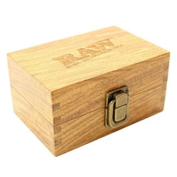 Raw caja de madera con separador