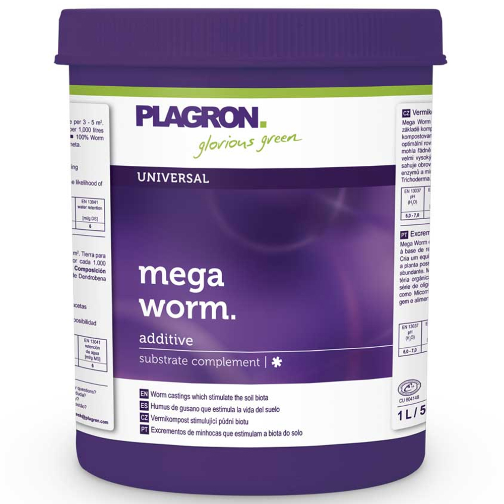 Mega Worm complemento orgánico de humus para sustrato | Plagron