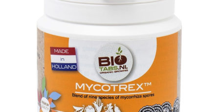 Mycotrex orgánico micorrizas polvo enriquecedor suelo | BioTabs