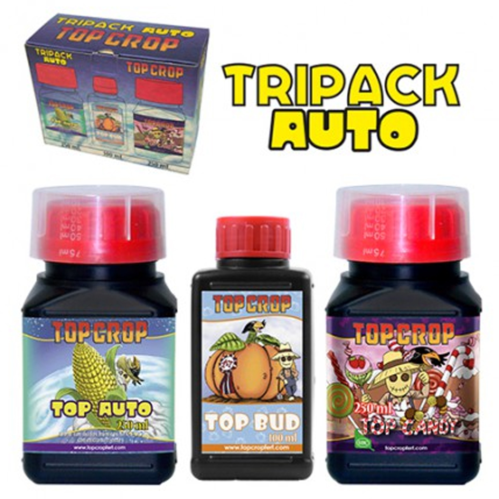 TriPack Auto kit fertilizantes para autoflorecientes | Top Crop