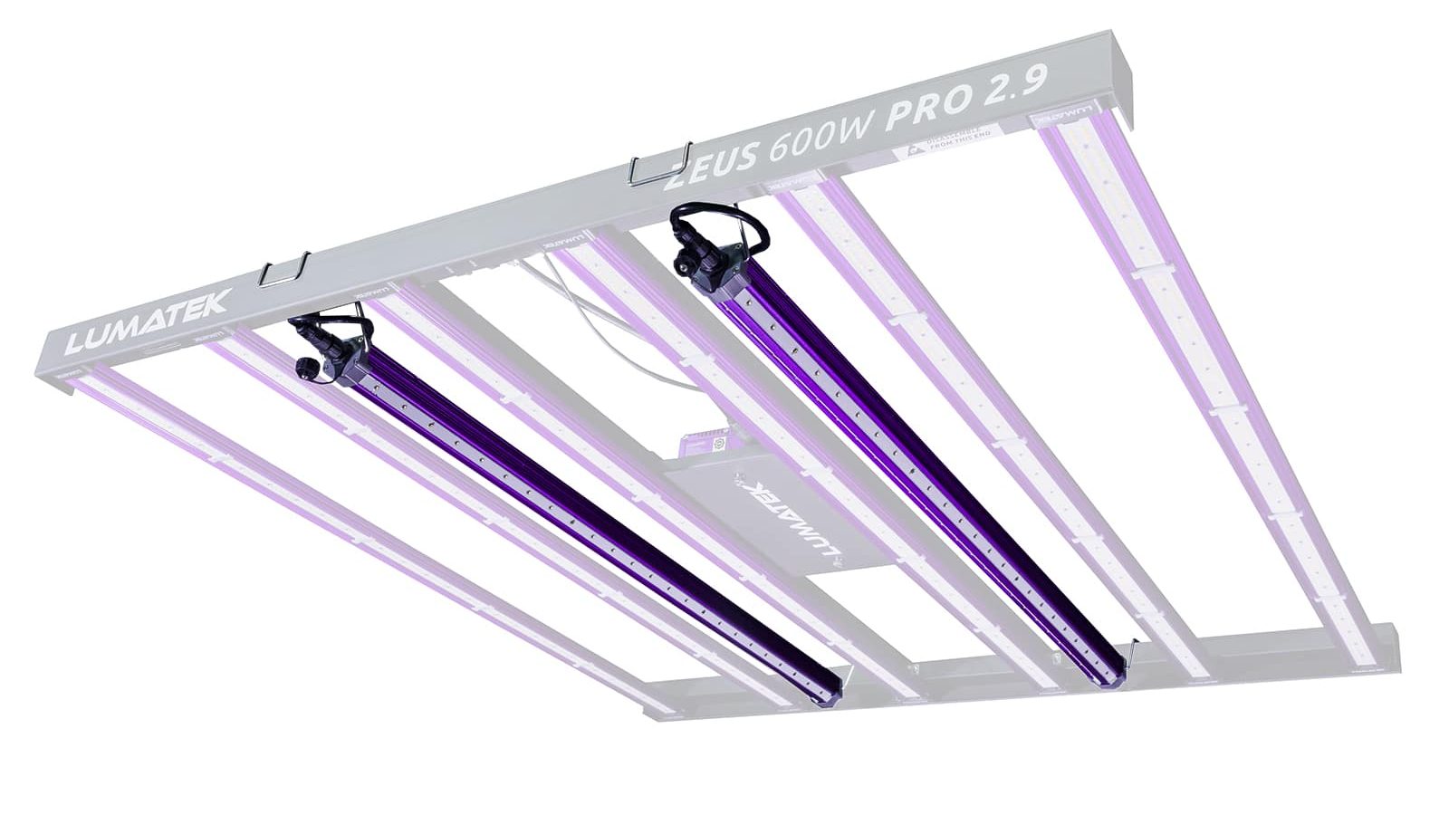 Barra LED 30W UV suplementaria | Lumatek en equipo ZEUS 