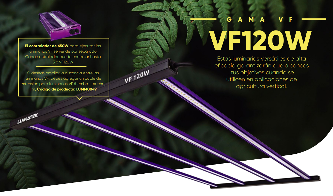 VF120W LED de cultivo de Lumatek