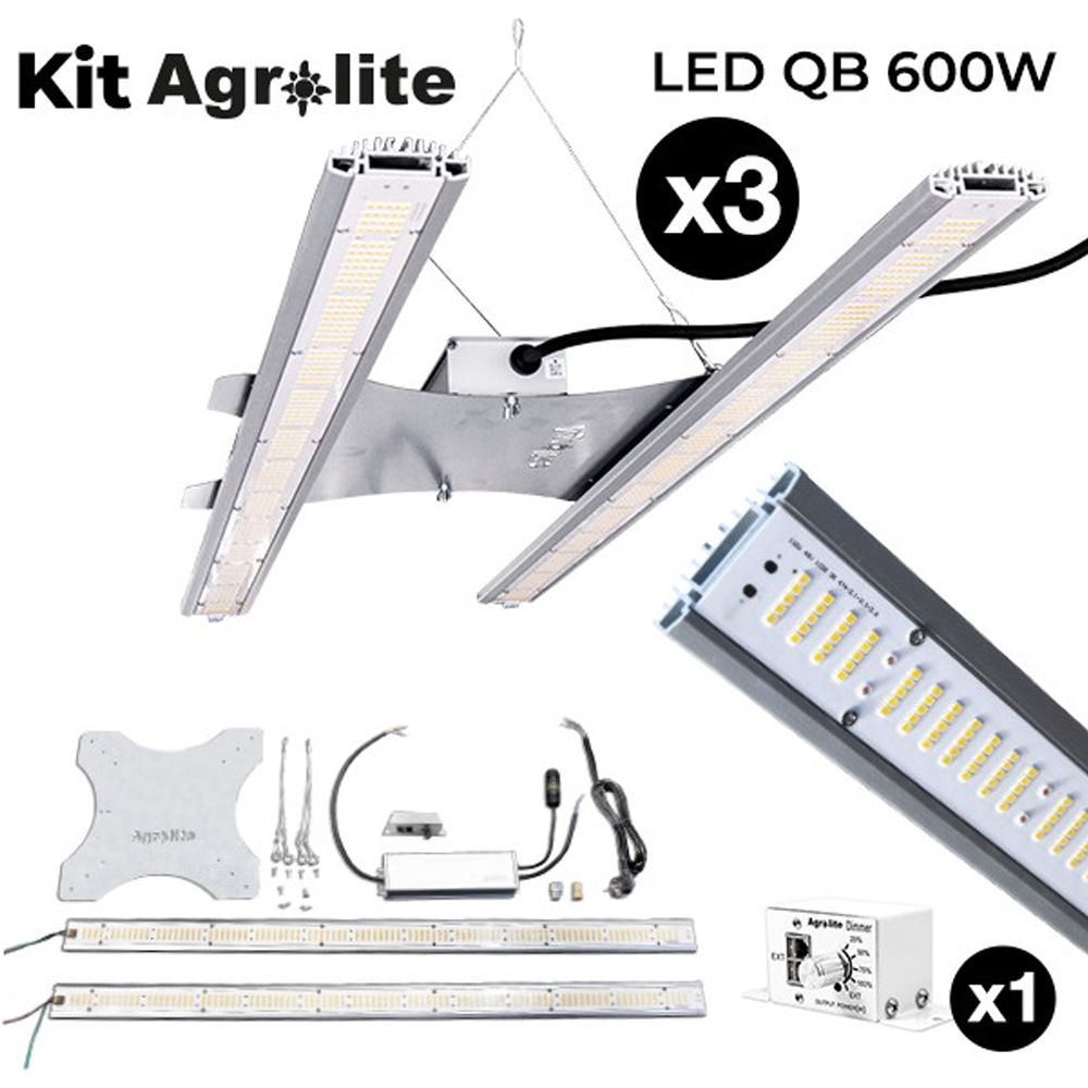 Kit Barra LED QB 600W | Agrolite