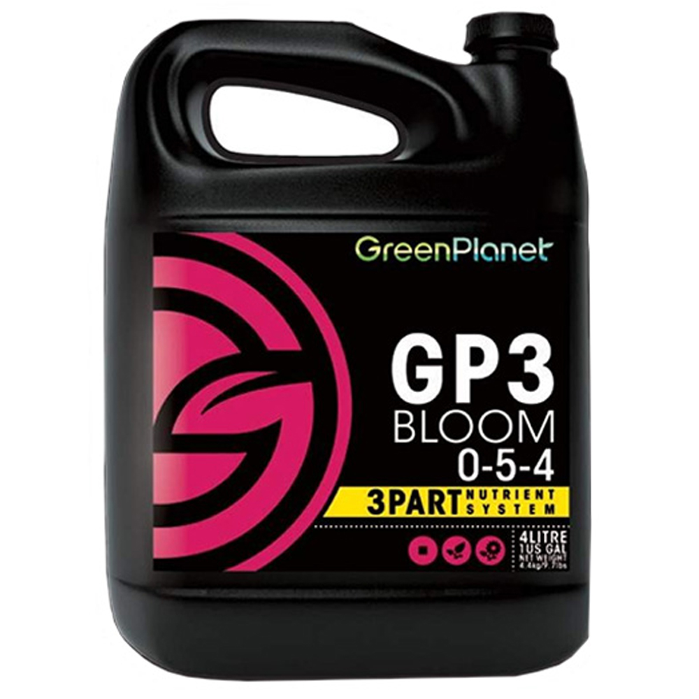 GP3 Bloom abono de floración 3 partes (4L) | Green Planet Nutrients