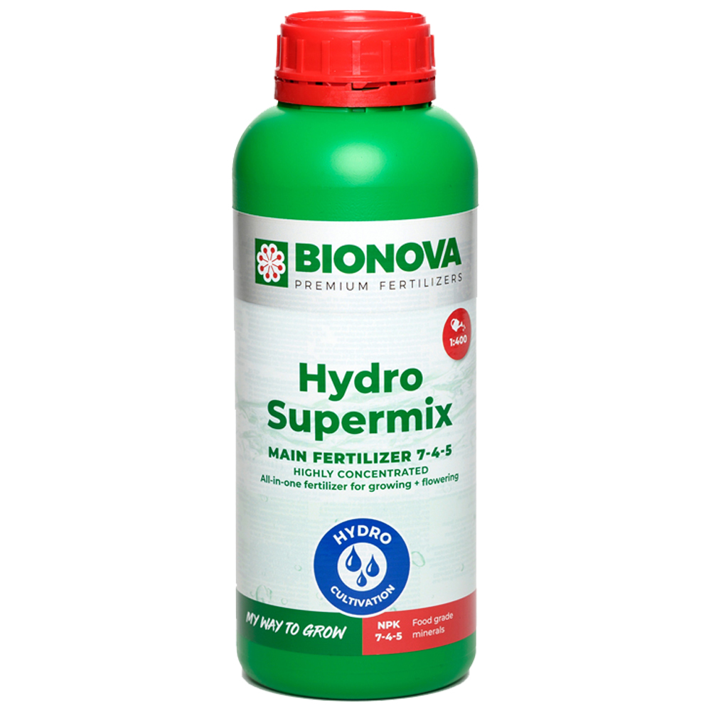 Hydro Supermix para cultivos hidropónicos (1L) | BioNova