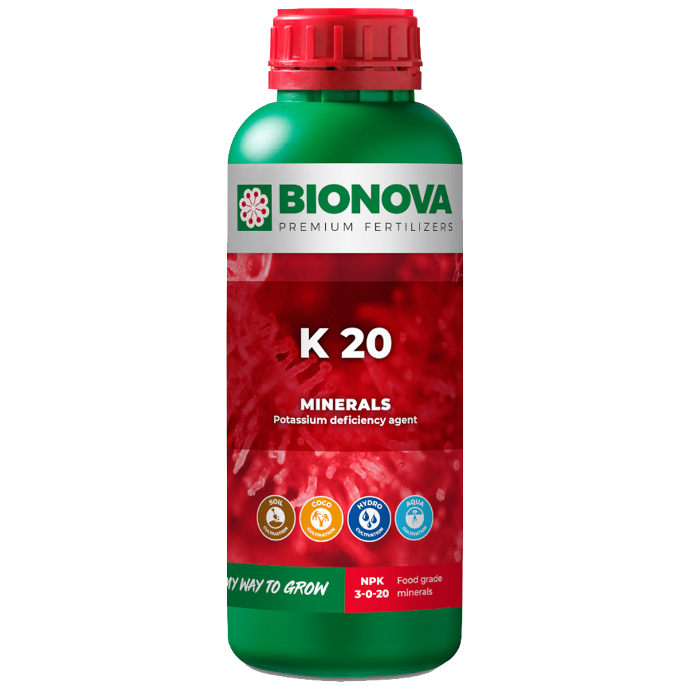 K 20 estimulador potasio 20% | BioNova