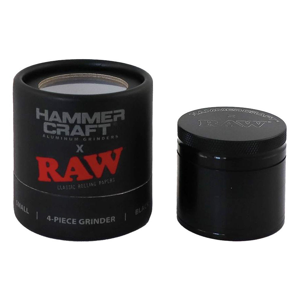 Raw Grinder x Hammercraft Negro 4 partes M (55mm) | RAW
