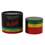 Raw Grinder x Hammercraft Rasta 4 partes | RAW