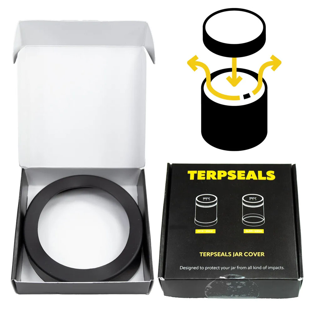 Terpseals Jar Cover funda silicona protectora | TerpSeals