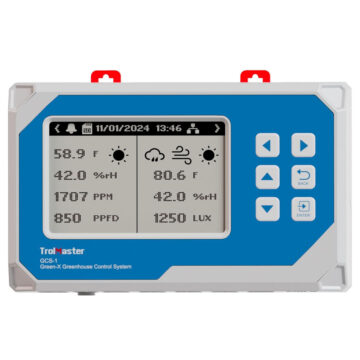 GCS-1 Green-X controlador 4 en 1 (Temp / Humed / CO2 / Luz) | TrolMaster