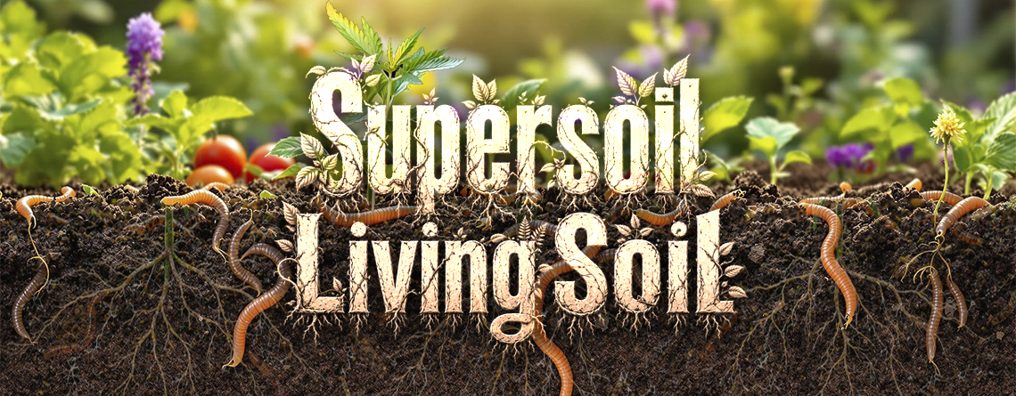Living Soil y Supersoil: guía completa para un suelo vivo, fértil y productivo