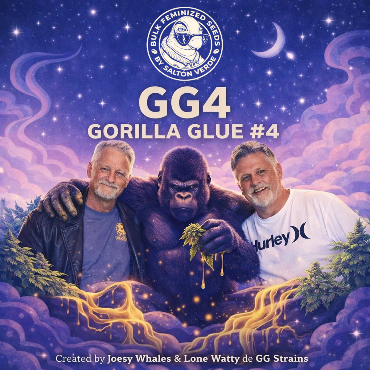 GG4 Gorilla Glue #4 granel feminizadas (100uds.) | Bulk Feminized Seeds