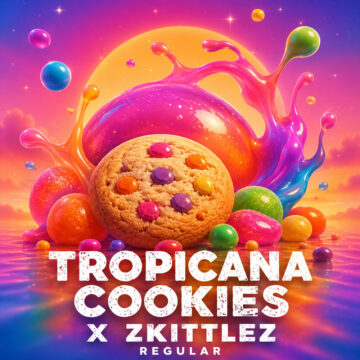 Tropicana Cookies x Zkittlez réguliers (15 pièces) | Graines de Tramuntana